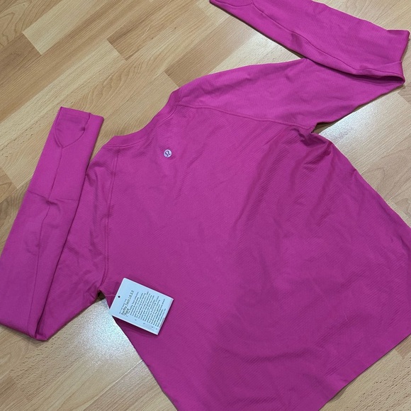 New Lululemon Swiftly Tech Long Sleeve in Sonic Pink - Picture 7 of 8